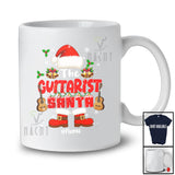Personalized Custom Name The Guitarist Santa; Lovely Christmas Santa Snow; Family Group T-Shirt
