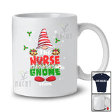 Personalized Custom Name The Nurse Gnome; Lovely Christmas Gnome Snow; Family Group T-Shirt