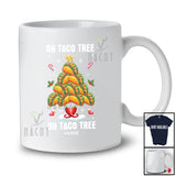 Personalized Custom Name Oh Taco Tree; Humorous Christmas Taco Lover Mexican Food T-Shirt