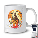 Personalized Custom Name Pumpkin Tooth; Creepy Halloween Moon Costume Dentist Dental T-Shirt