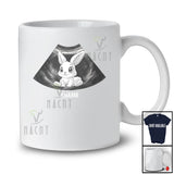 Personalized Custom Name Ultrasound Scan Bunny Inside; Adorable Bunny Owner Animal Lover T-Shirt
