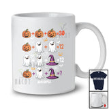 Personalized Custom Name Order Of Operations; Joyful Halloween Quiz Math Teacher Pumpkin Boo T-Shirt