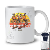 Personalized Custom Name Retro Three Skeletons Skateboarding; Creepy Halloween Skateboard T-Shirt