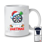 Personalized Custom Name Merry Dartmas; Amazing Christmas Darts Player Santa Group T-Shirt