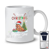 Personalized Custom Name My Christmas Pajama Shirt; Fantastic X-mas Tree Santa Walrus T-Shirt