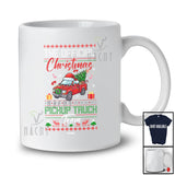Personalized Custom Name Official Christmas Pickup Truck Team; Lovely X-mas Sweater Driver T-Shirt
