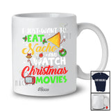 Personalized Custom Name Want To Eat Nacho Watch Christmas Movies; Amusing Family T-Shirt