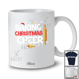 Personalized Custom Name Baking Christmas Cheer; Amusing X-mas Santa Baking Baker Proud T-Shirt