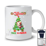 Personalized Custom Name Official Tree Climber; Lovely Christmas Guinea Pig Damage; Family T-Shirt
