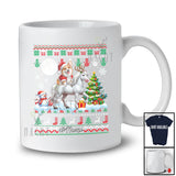 Personalized Custom Name Santa Corgi Riding Horse; Merry Christmas Sweater Moon Animal T-Shirt