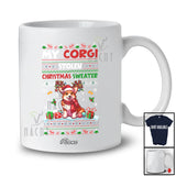 Personalized Custom Name My Corgi Stolen My Christmas Sweater; Lovely X-mas Animal Lover T-Shirt