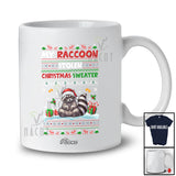 Personalized Custom Name My Raccoon Stolen My Christmas Sweater; Lovely X-mas Animal Lover T-Shirt