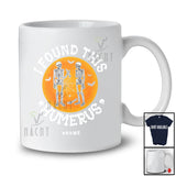 Personalized Custom Name I Found Humerus; Humorous Halloween Costume Moon Couple Skeleton T-Shirt