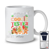 Personalized Custom Name Official Cookie Tester; Adorable Christmas Tree Gingerbread Baker T-Shirt