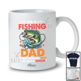 Personalized Custom Name Fishing Dad Definition Much Cooler; Proud Father's Day Vintage Family T-Shirt