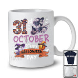 31st October Happy Halloween Day, Humorous Ghost Witch Lover, Pumpkin Face Matching Team T-Shirt