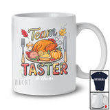 Personalized Custom Name Team Taster; Humorous Thanksgiving Dinner Roast Turkey; Family T-Shirt