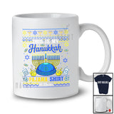 Personalized Custom Name My Hanukkah Pajama Shirt; Lovely Chanukah Menorah; Sweater Family T-Shirt