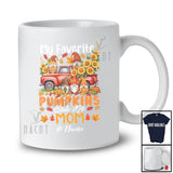 Personalized Custom Name Favorite Pumpkins Call Me Mom; Lovely Thanksgiving Gnomes On Pickup T-Shirt