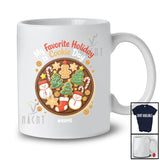 Personalized Custom Name My Favorite Holiday Is Cookie Day; Amazing Christmas Baking Baker T-Shirt