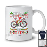 Personalized Custom Name I Want More Bicycle For Christmas; Amusing Santa Bicycle Family T-Shirt