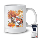 Personalized Custom Name Turkey Nurse; Proud Thanksgiving Turkey With Nurse Tools Jobs T-Shirt