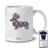 Personalized Custom Name Mardi Gras Corgi Shape; Lovely Corgi Owner Lover; Parades Group T-Shirt