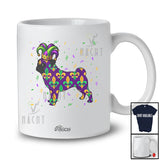 Personalized Custom Name Mardi Gras Pug Shape; Lovely Mardi Gras Pug Owner; Parades Group T-Shirt