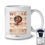 Personalized Custom Name We Are Black History; Amazing Black History Month Women Afro Pride T-Shirt