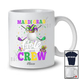 Personalized Custom Name Mardi Gras Golf Crew; Amusing Mardi Gras Mask; Sport Player Team T-Shirt