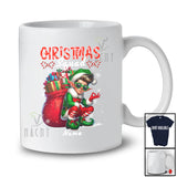 Personalized Custom Name Christmas Squad; Sarcastic X-mas Elf Lover Snow; Family Group T-Shirt