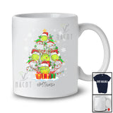 Personalized Custom Name Tennis Christmas Tree Lights; Awesome X-mas Sport Player Team T-Shirt