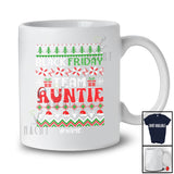 Personalized Custom Name Black Friday Team Auntie; Joyful Christmas Sweater Shopping Family T-Shirt