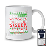 Personalized Custom Name Black Friday Team Sister; Joyful Christmas Sweater Shopping Family T-Shirt