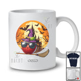 Personalized Custom Name Apple Fruit Sunglasses; Joyful Halloween Moon Fruit Cosplay; Vegan T-Shirt