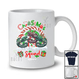 Personalized Custom Name Christmas Squad; Joyful Three Eel Fish Collection Rainbow; Animal T-Shirt
