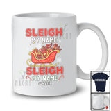 Personalized Custom Name Sleigh My Name; Humorous Christmas Santa Sleigh Presents; X-mas Family T-Shirt