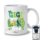 Personalized Custom Name Gigi Of Lucky One; Amusing St. Patrick's Day Birthday Shamrock Family T-Shirt