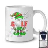 Personalized Custom Name The Golf Elf; Wonderful Christmas Elf Family; Sport Playing Player T-Shirt