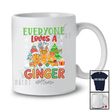 Personalized Custom Name Everyone Loves A Ginger; Joyful Christmas Gingerbread; Cookies Baker T-Shirt