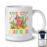 Personalized Custom Name Feliz Navidad; Joyful Christmas Dancing Women Spanish Mexican T-Shirt