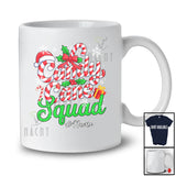 Personalized Custom Name Candy Cane Squad; Wonderful Christmas Santa Candy Canes Family T-Shirt