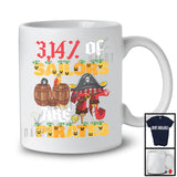 3,14 Percent Of Sailors Are Pirates, Humorous Halloween Pi Day Pirate, Math Nerd Students Teacher T-Shirt