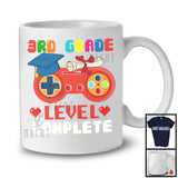 3rd Grade Level Complete, Humorous Summer Vacation Game Controller, Gamer Gaming Lover T-Shirt