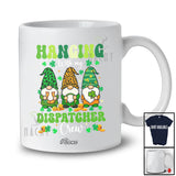 Personalized Custom Name Hanging With Dispatcher Crew; Proud St. Patrick's Day Three Irish Gnomes T-Shirt