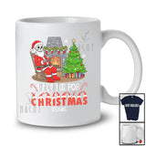 Personalized Custom Name Waiting for Christmas; Sarcastic Skeleton Drink Coffee Long Wait T-Shirt