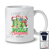 Personalized Custom Name I Found The Pickle Christmas; Joyful Four Santa Pickle Squad; Canning Season T-Shirt