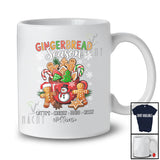 Personalized Custom Name Gingerbread Season; Amusing Christmas Cookies In Mug; Baker Baking T-Shirt