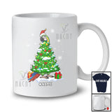 Personalized Custom Name Parrot Christmas Tree; Awesome X-mas Santa Parrot Family T-Shirt