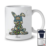 Personalized Custom Name Eggs Hunter; Humorous Easter Bunny Hunting Eggs; Men Boys Family T-Shirt